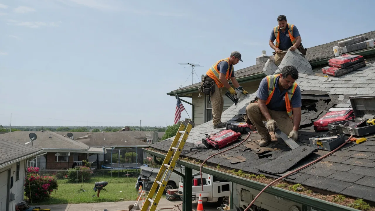 Roof Repair in Randlett, OK near me